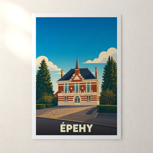 Affiche Épehy – sans cadre, accrochée au mur