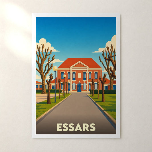 Affiche Essars – sans cadre, accrochée au mur