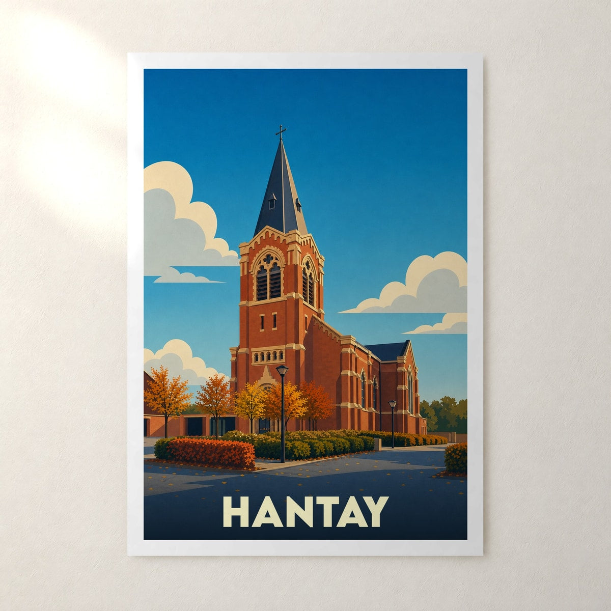 Affiche Hantay – sans cadre, accrochée au mur