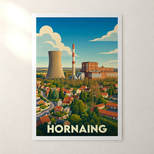 Affiche Hornaing – sans cadre, accrochée au mur