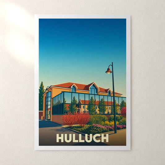 Affiche Hulluch – sans cadre, accrochée au mur