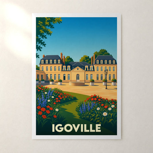 Affiche Igoville – sans cadre, accrochée au mur