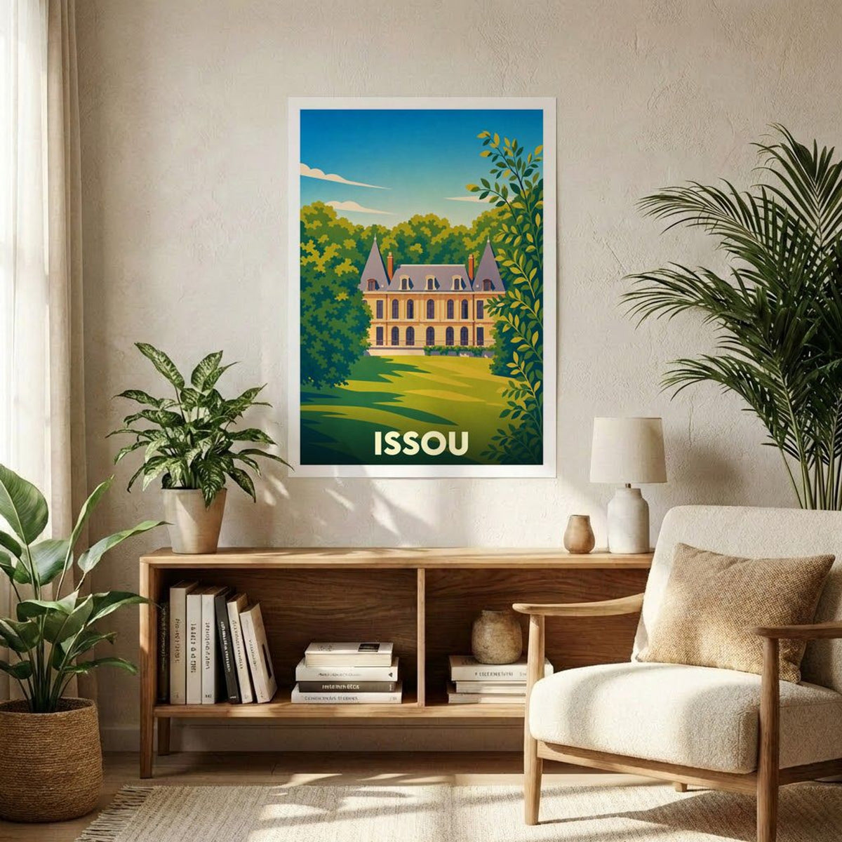 Affiche A1 (59,4 x 84,1 cm) Sans cadre souvenir de Issou
