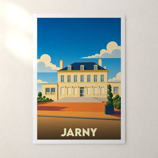 Affiche Jarny – sans cadre, accrochée au mur