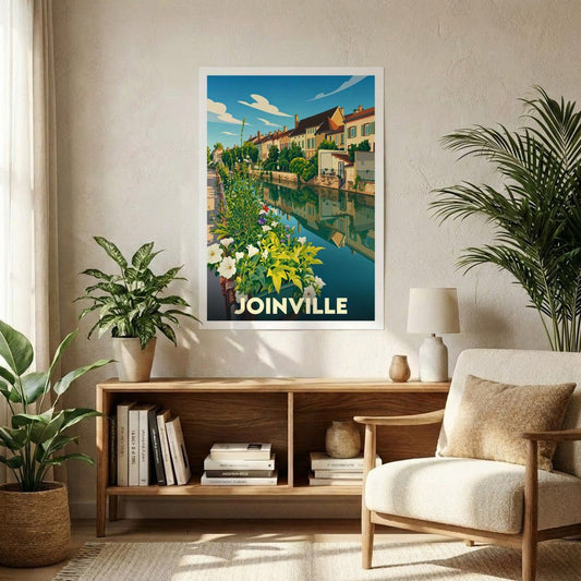 Affiche A1 (59,4 x 84,1 cm) Sans cadre souvenir de Joinville