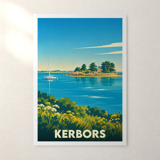 Affiche Kerbors – sans cadre, accrochée au mur