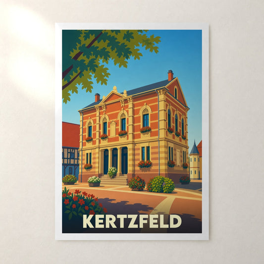 Affiche Kertzfeld – sans cadre, accrochée au mur