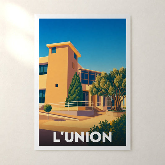 Affiche L'Union – sans cadre, accrochée au mur