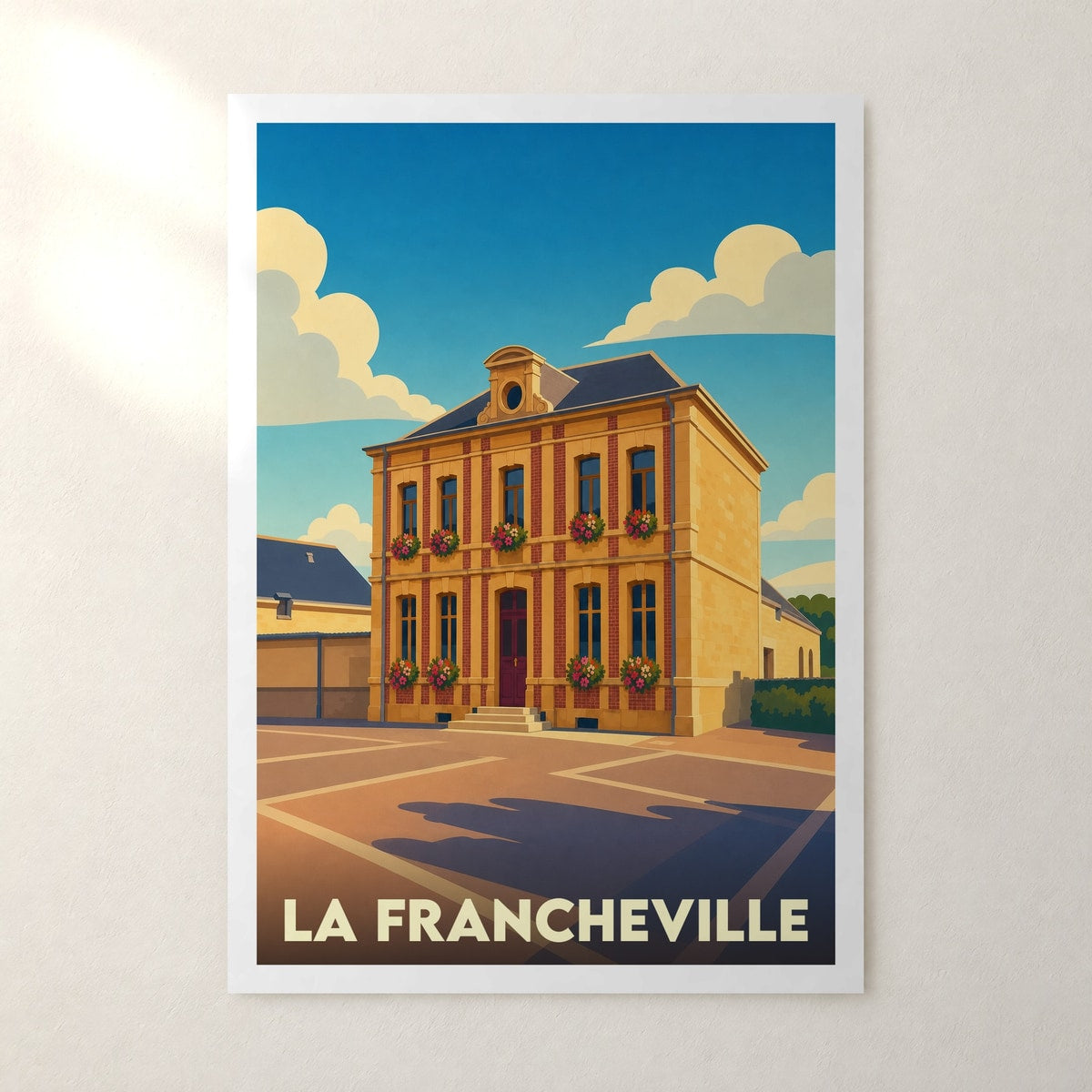 Affiche La Francheville – sans cadre, accrochée au mur