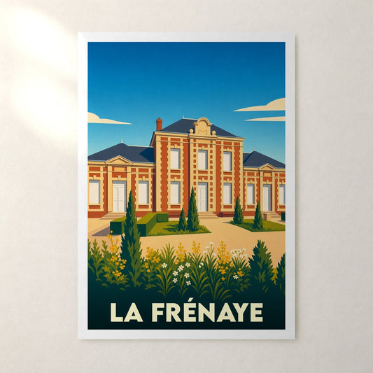 Affiche La Frénaye – sans cadre, accrochée au mur