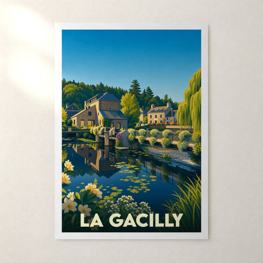 Affiche La Gacilly – sans cadre, accrochée au mur