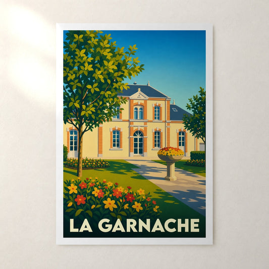 Affiche La Garnache – sans cadre, accrochée au mur