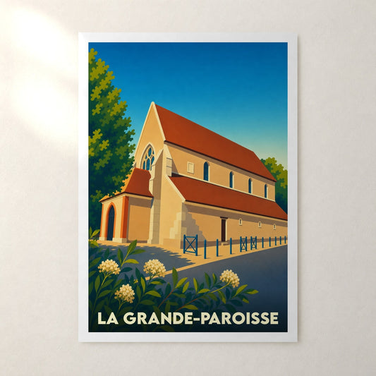 Affiche La Grande-Paroisse – sans cadre, accrochée au mur