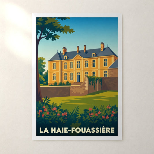 Affiche La Haie-Fouassière – sans cadre, accrochée au mur