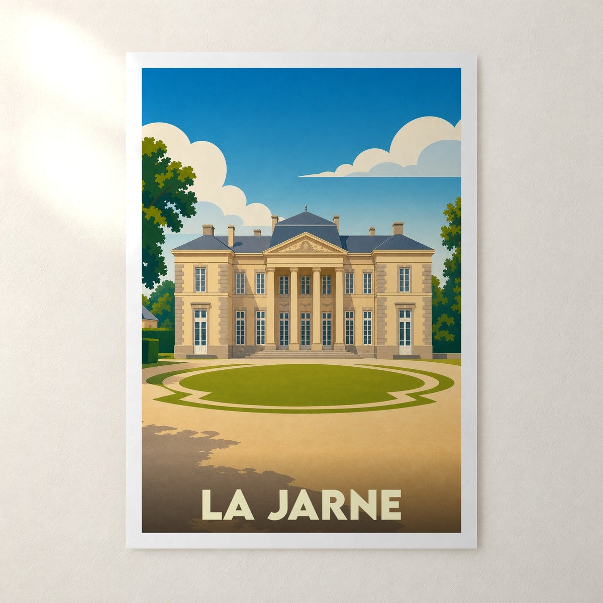 Affiche La Jarne – sans cadre, accrochée au mur