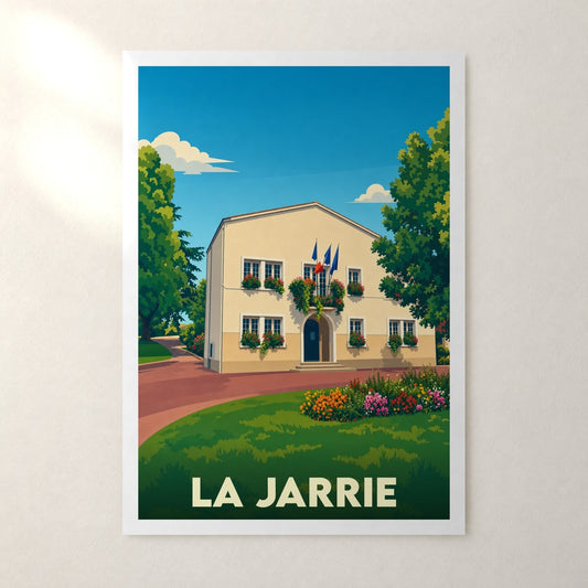 Affiche La Jarrie – sans cadre, accrochée au mur