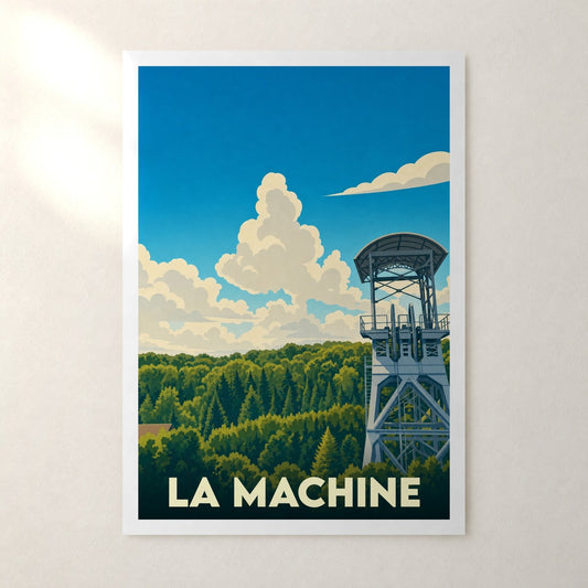Affiche La Machine – sans cadre, accrochée au mur
