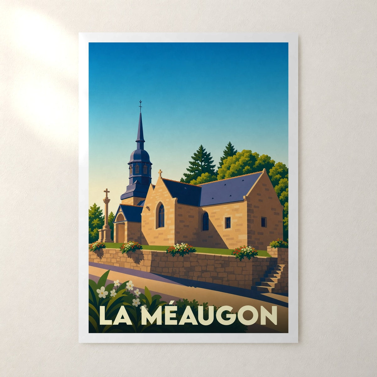 Affiche La Méaugon – sans cadre, accrochée au mur