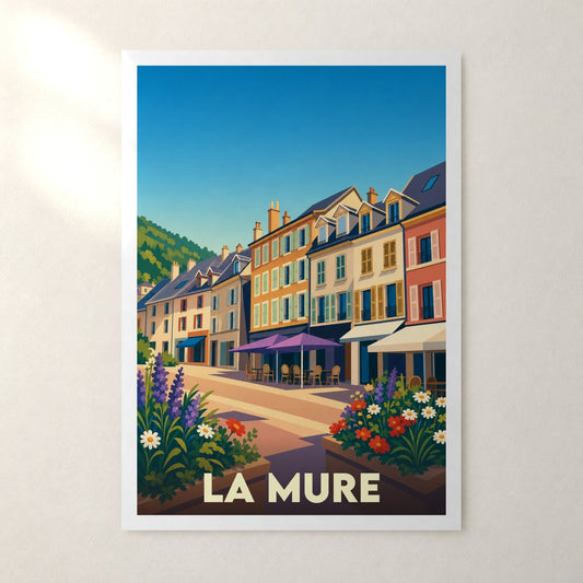 Affiche La Mure – sans cadre, accrochée au mur