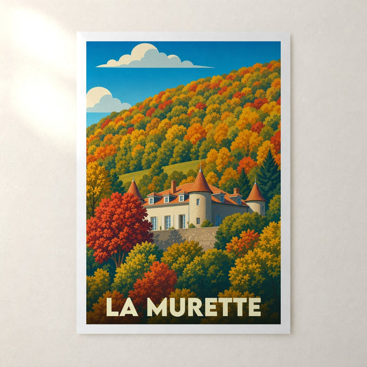 Affiche La Murette – sans cadre, accrochée au mur