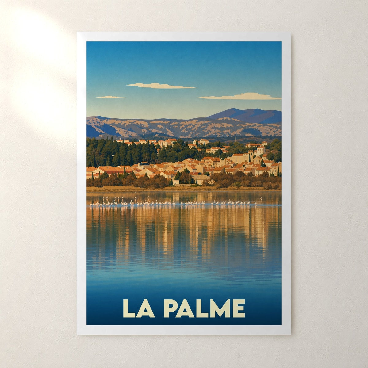Affiche La Palme – sans cadre, accrochée au mur