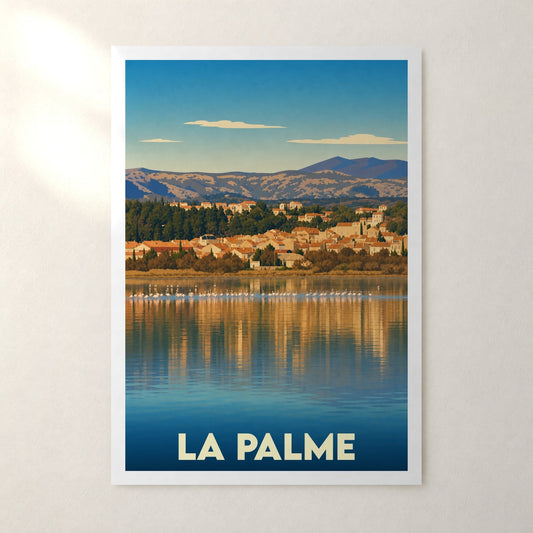 Affiche La Palme – sans cadre, accrochée au mur
