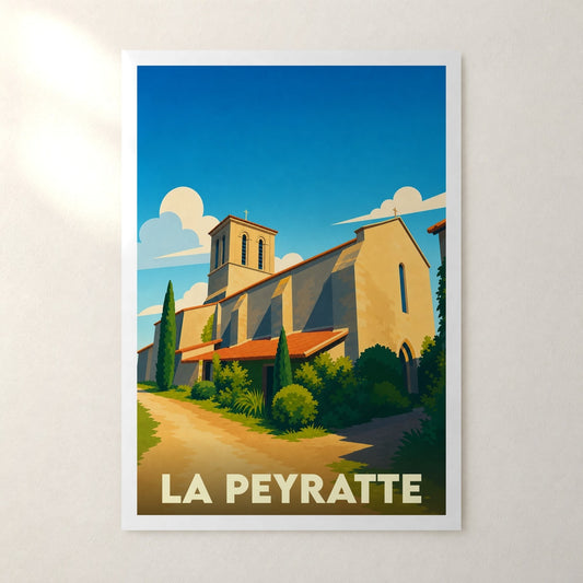 Affiche La Peyratte – sans cadre, accrochée au mur