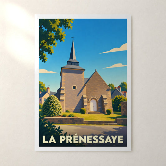 Affiche La Prénessaye – sans cadre, accrochée au mur