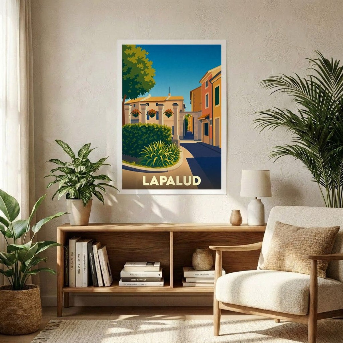 Affiche A1 (59,4 x 84,1 cm) Sans cadre souvenir de Lapalud