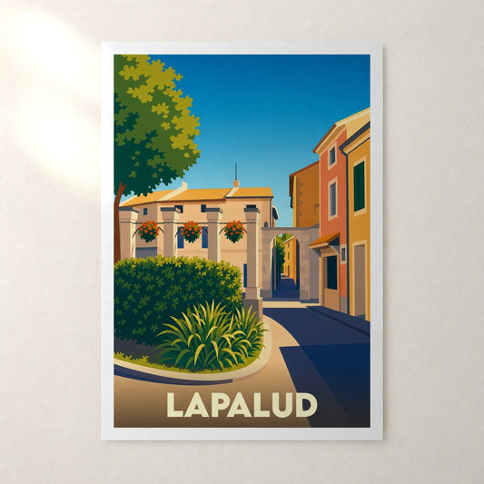 Affiche Lapalud – sans cadre, accrochée au mur