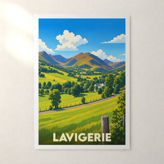 Affiche Lavigerie – sans cadre, accrochée au mur