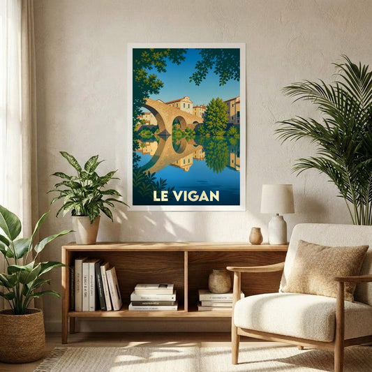 Affiche A1 (59,4 x 84,1 cm) Sans cadre souvenir de Le Vigan