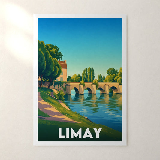 Affiche Limay – sans cadre, accrochée au mur