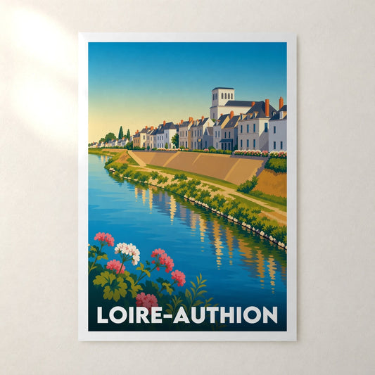 Affiche Loire-Authion – sans cadre, accrochée au mur