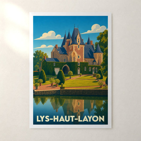 Affiche Lys-Haut-Layon – sans cadre, accrochée au mur