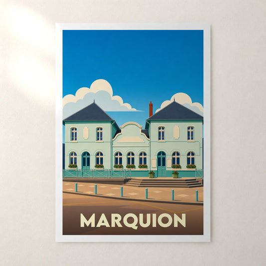 Affiche Marquion – sans cadre, accrochée au mur