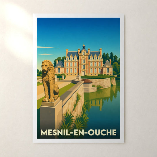 Affiche Mesnil-en-Ouche – sans cadre, accrochée au mur