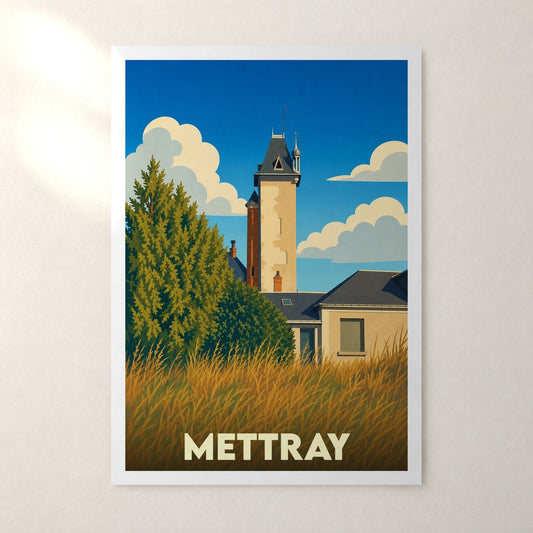 Affiche Mettray – sans cadre, accrochée au mur