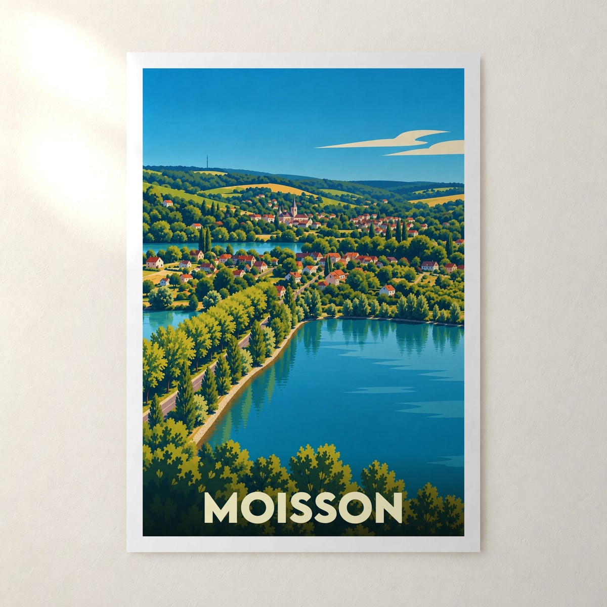 Affiche Moisson – sans cadre, accrochée au mur
