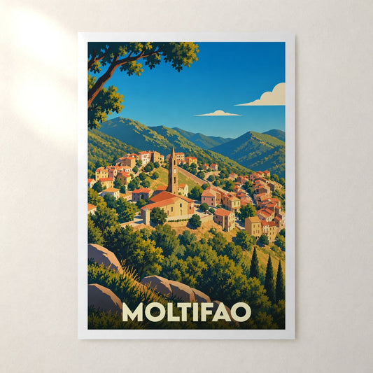 Affiche Moltifao – sans cadre, accrochée au mur