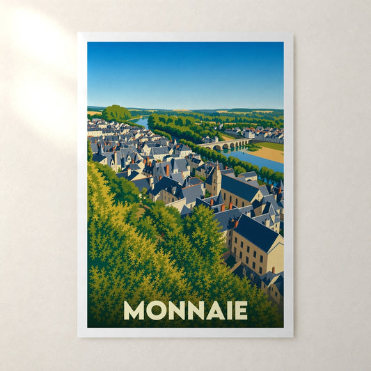 Affiche Monnaie – sans cadre, accrochée au mur