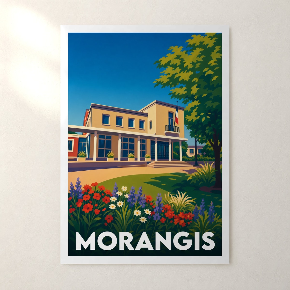 Affiche Morangis – sans cadre, accrochée au mur
