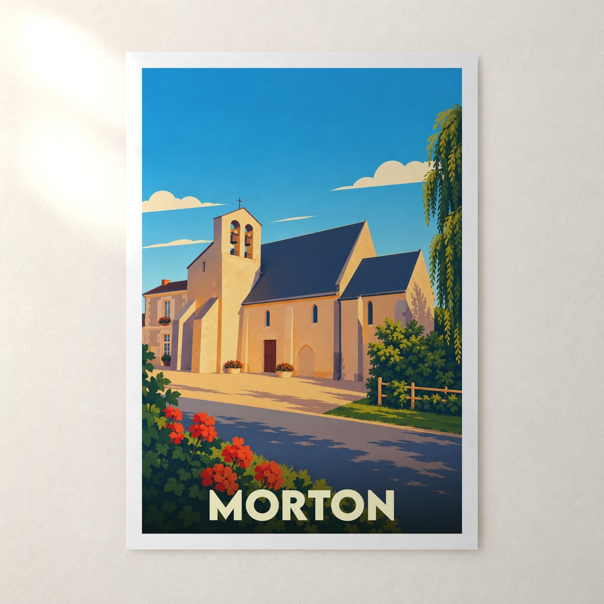 Affiche Morton – sans cadre, accrochée au mur
