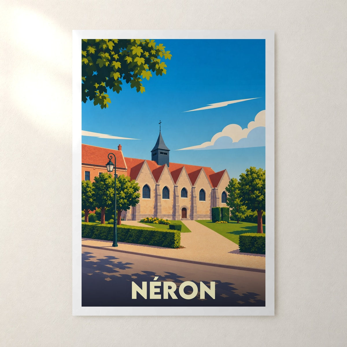 Affiche Néron – sans cadre, accrochée au mur