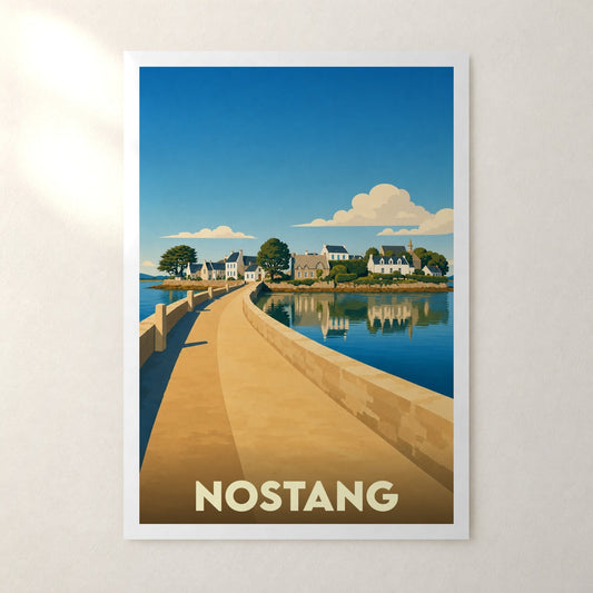 Affiche Nostang – sans cadre, accrochée au mur
