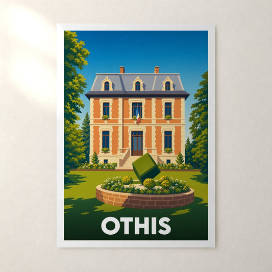 Affiche Othis – sans cadre, accrochée au mur