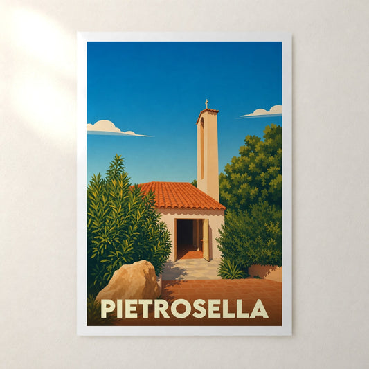 Affiche Pietrosella – sans cadre, accrochée au mur