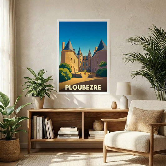 Affiche A1 (59,4 x 84,1 cm) Sans cadre souvenir de Ploubezre