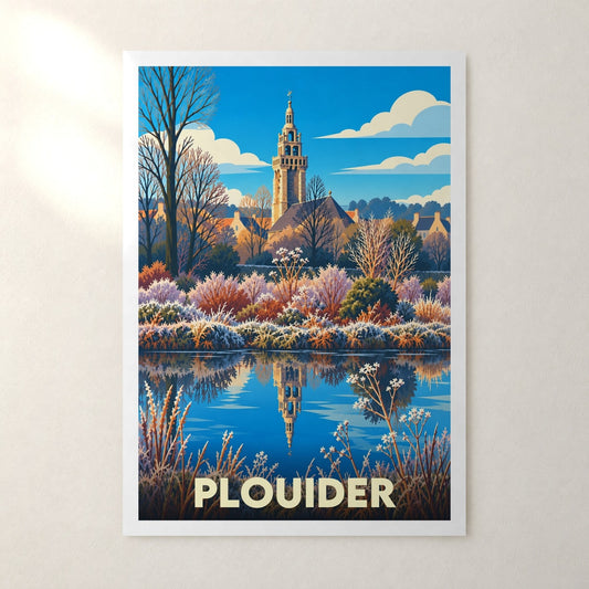 Affiche Plouider – sans cadre, accrochée au mur