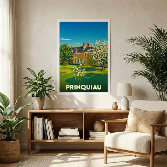 Affiche A1 (59,4 x 84,1 cm) Sans cadre souvenir de Prinquiau